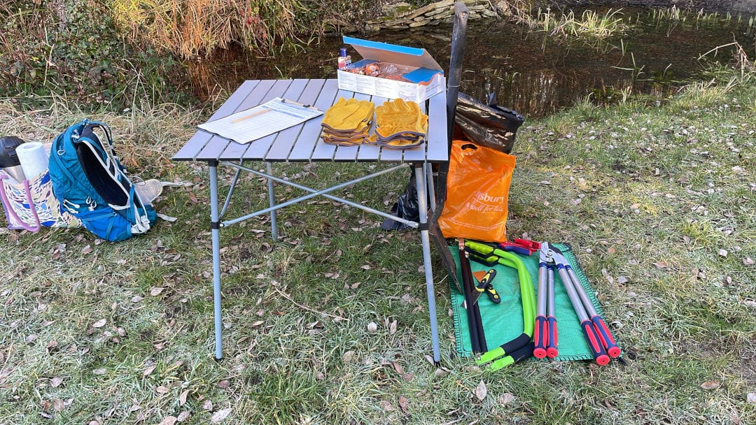 Ready for the work party